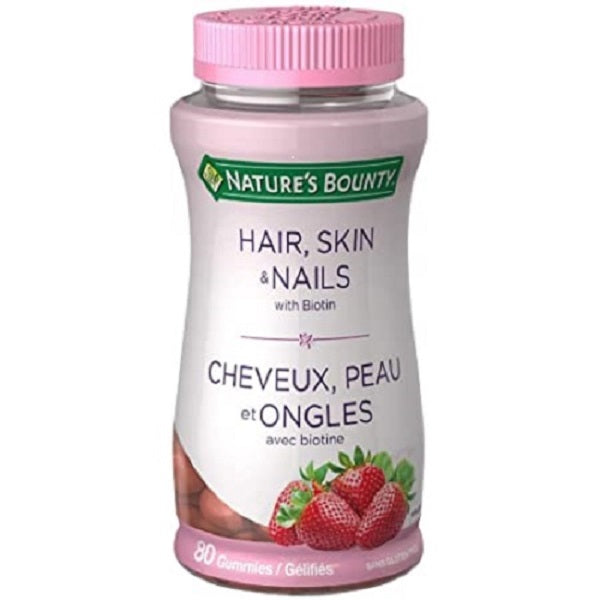 Hair Skin Nails Gummies 80 Goma