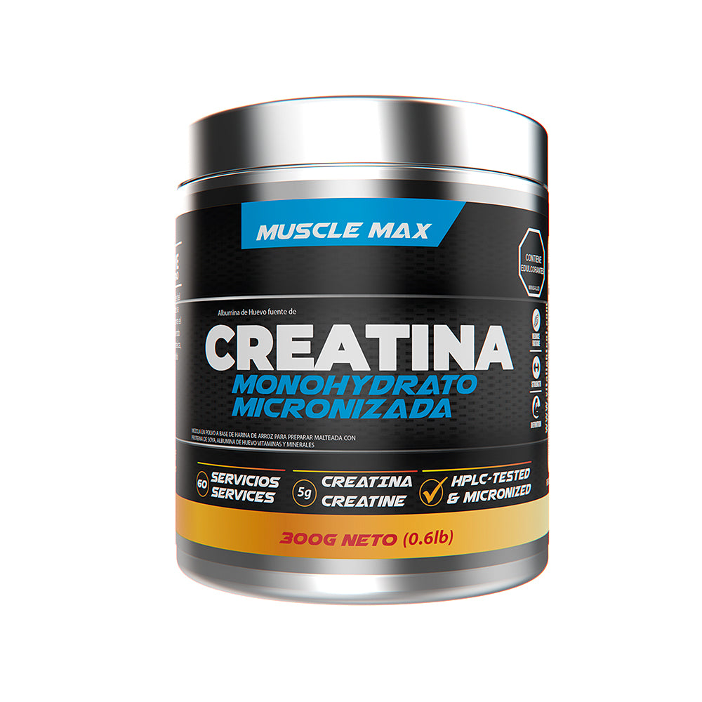 Creatina monohidrato en polvo de 60 Serv